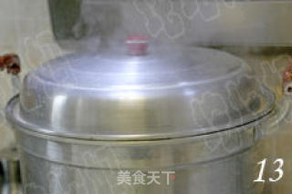 周末的营养早餐之八 烫面鲜肉大包的做法步骤：13