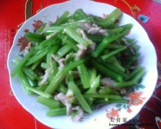肉丝芹菜的做法步骤：8