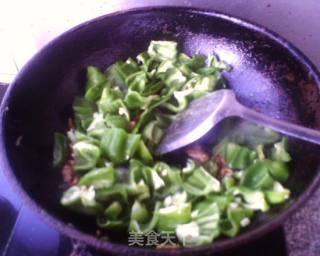 青椒肉片的做法步骤：10
