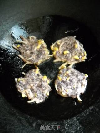 营养早餐之紫菜豆芽饼的做法步骤：6