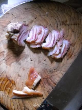 腊肉枯炒豆丝的做法步骤：3