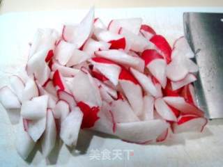 家常菜“干烧小萝卜”的做法步骤：3