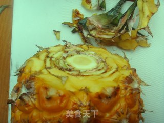 让宝贝爱上吃饭----菠萝饭的做法步骤：3