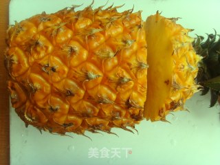 让宝贝爱上吃饭----菠萝饭的做法步骤：4