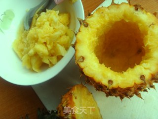让宝贝爱上吃饭----菠萝饭的做法步骤：5