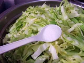 开胃爽口的辣拌包菜的做法步骤：3