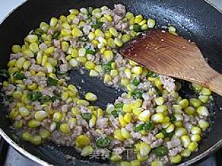 玉米粒炒肉泥的做法步骤：13