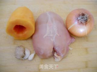 木瓜炒鸡块的做法步骤：1
