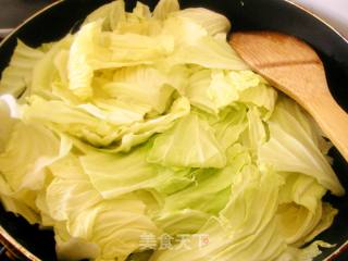 腐乳炝包菜的做法步骤：6