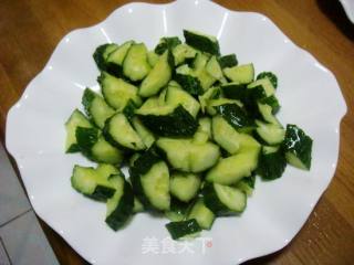 爽口小菜——凉拌黄瓜的做法步骤：3