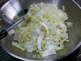 家常菜肴@@最平民炒大白菜的做法步骤：4
