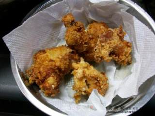 家常菜肴@@香酥辣味炸鸡块的做法步骤：9