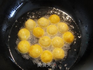 美味地瓜球的做法步骤：6