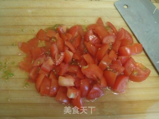 番茄肉酱乌冬面的做法步骤：2