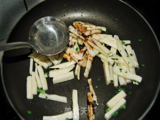 油焖茭白条的做法步骤：8