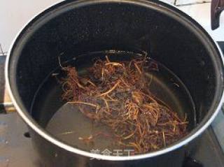 草药蚕豆的做法步骤：2