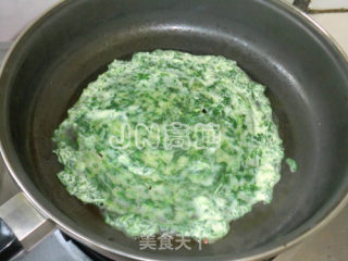 荠菜饼的做法步骤：6