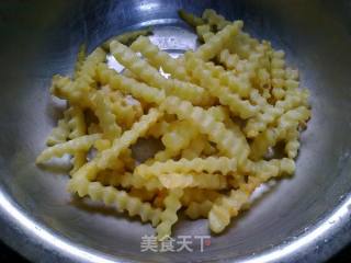 自制超级美味的【奶味薯条】的做法步骤：11