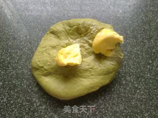 【抹茶汉堡包】的做法步骤：2