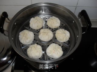 自制美味素菜包的做法步骤：8