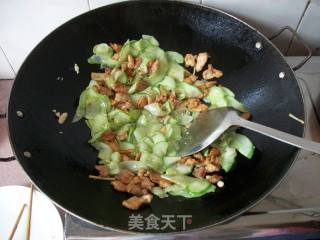 黄瓜肉片的做法步骤：8