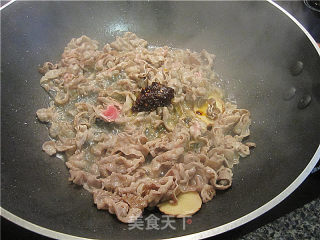 九层塔炒羊肉的做法步骤：3