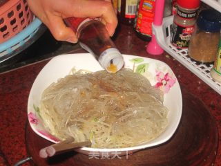 凉拌豆芽粉条的做法步骤：7