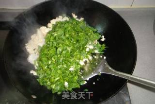 茼蒿小豆腐的做法步骤：4