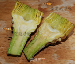 朝鲜蓟沙拉的做法步骤：7