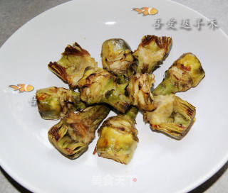 朝鲜蓟沙拉的做法步骤：12