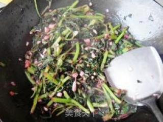 蒜蓉炒苋菜的做法步骤：8