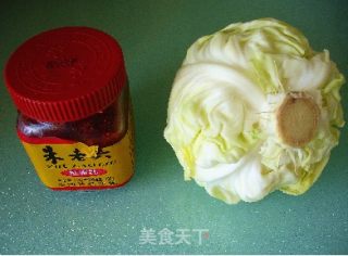 手撕腐乳包菜的做法步骤：1