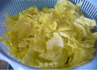 手撕腐乳包菜的做法步骤：4