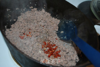 蛋饼肉末卷的做法步骤：10