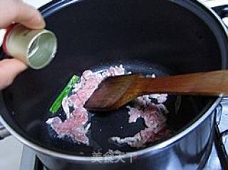 青菜牛肉煮饺子皮的做法步骤：4