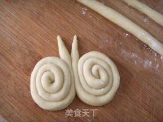 蝴蝶馒头---100%健康无添加的做法步骤：7