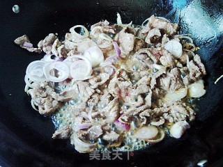 小炒肉片的做法步骤：8