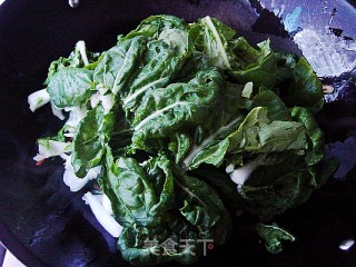 香菇炒白菜的做法步骤：9