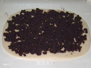 卷的乐趣--中式蜜豆卷的做法步骤：3