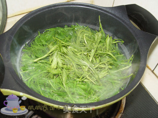 凉拌皇席菜的做法步骤：3