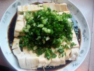 小葱拌豆腐的做法步骤：6