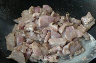 丝瓜肉片的做法步骤：2