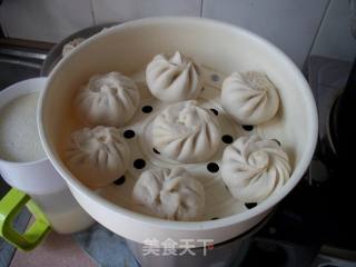 三色肉包的做法步骤：4