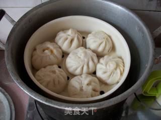 三色肉包的做法步骤：6