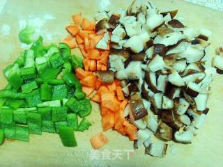 蔬菜肉丁面（手擀面）的做法步骤：12