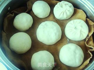 高钙蜜豆包的做法步骤：10