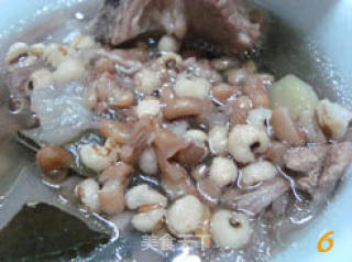冬瓜竹豆薏米排骨汤的做法步骤：6