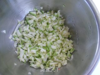 笋瓜鸡蛋煎饼的做法步骤：1