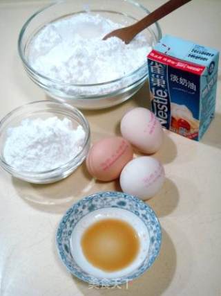 奶油蛋黄小饼的做法步骤：1