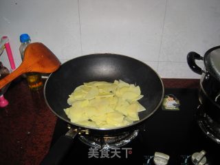 鱼付炒土豆片的做法步骤：6